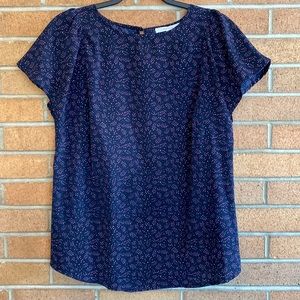 Fun2fun brand navy blouse